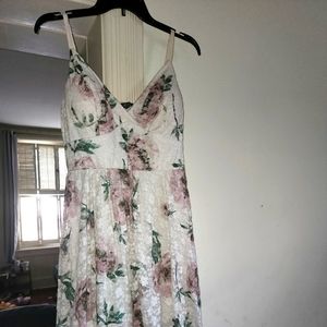 **5 for $15** Lily Rose high low lace floral dress